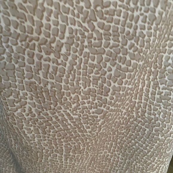 Banana Republic White Tan Short Sleeve Top SZ XS - Picture 7 of 11